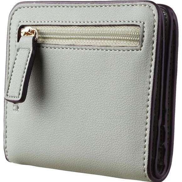 Womens Rfid Blocking Small Compact Bifold Luxury Genuine Leather Pocket Wallet - Picture 4 of 6